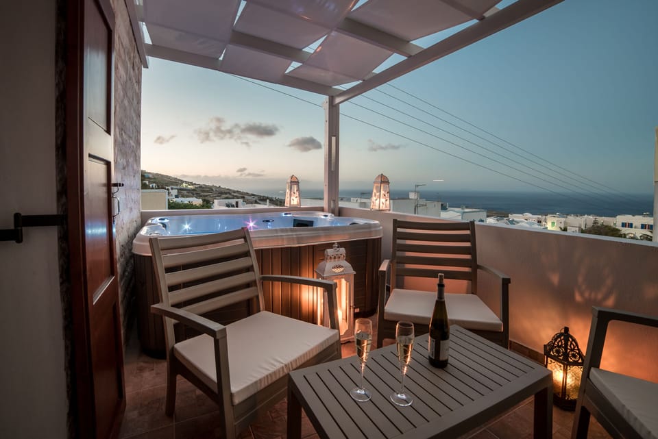 Villa, 1 Bedroom, Hot Tub, Sea View | Terrace/patio