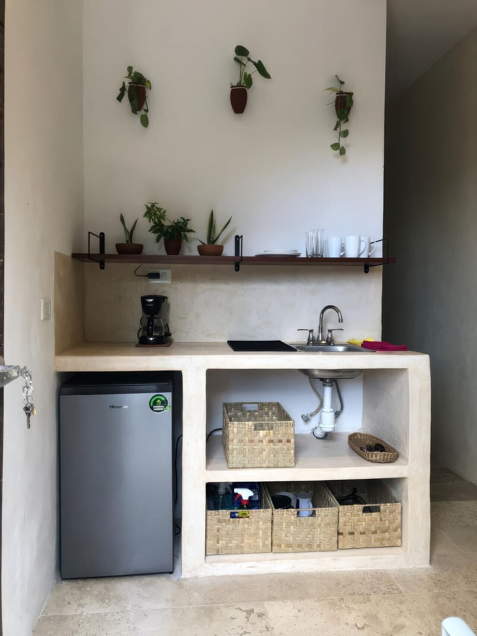 Private kitchenette on the secondary bedroom