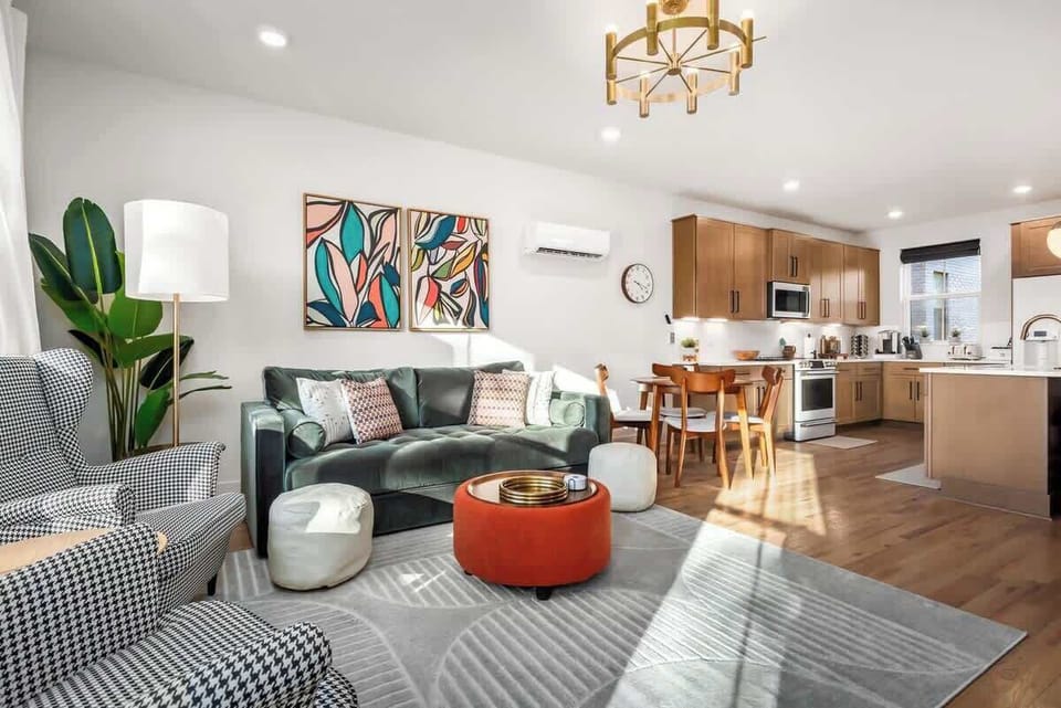 living room floods with natural light