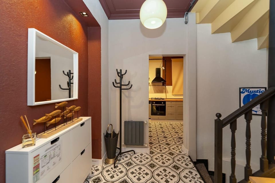 the entrance hall 
