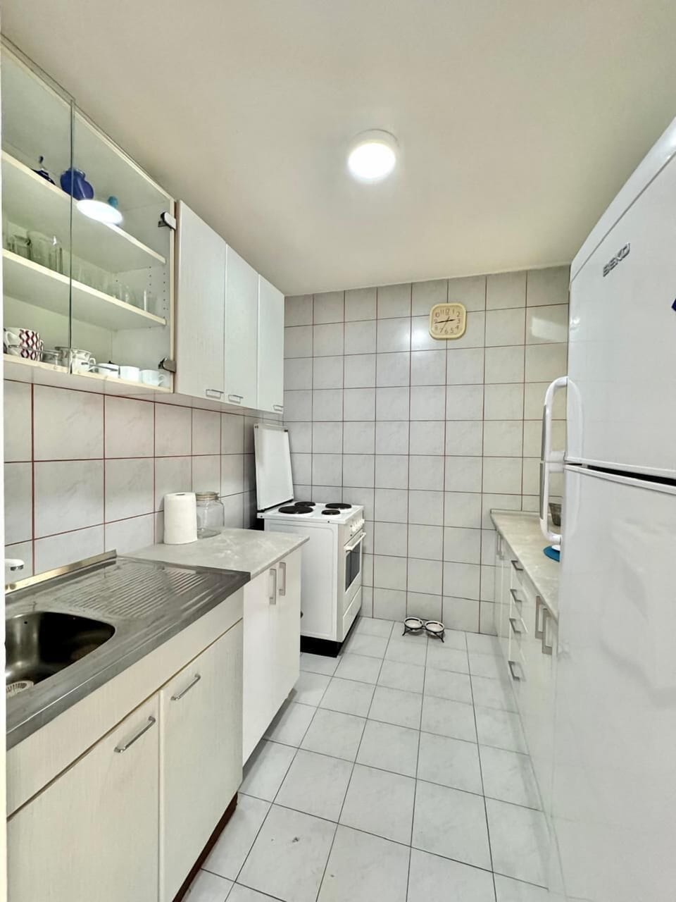 Comfort Apartment, Balcony, Park View | Private kitchen