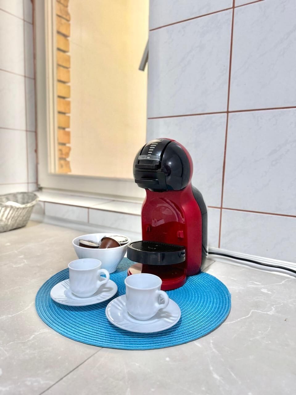 Comfort Apartment, Balcony, Park View | Private kitchen