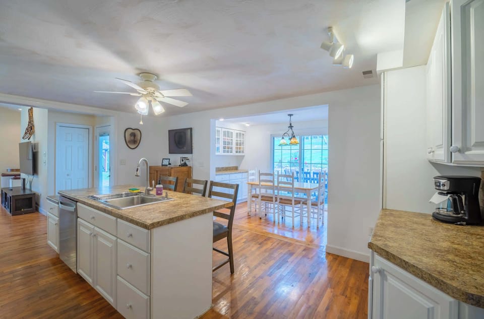 View of the kitchen