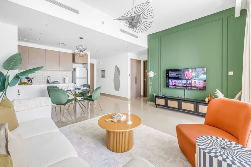 A cozy and stylish living room, perfect for unwinding and socializing.