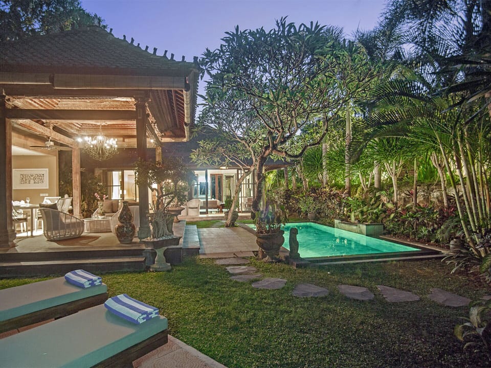 Pool and garden