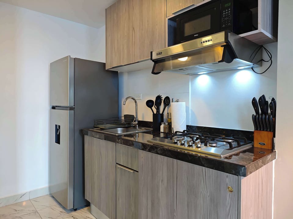 Modern and equipped kitchen