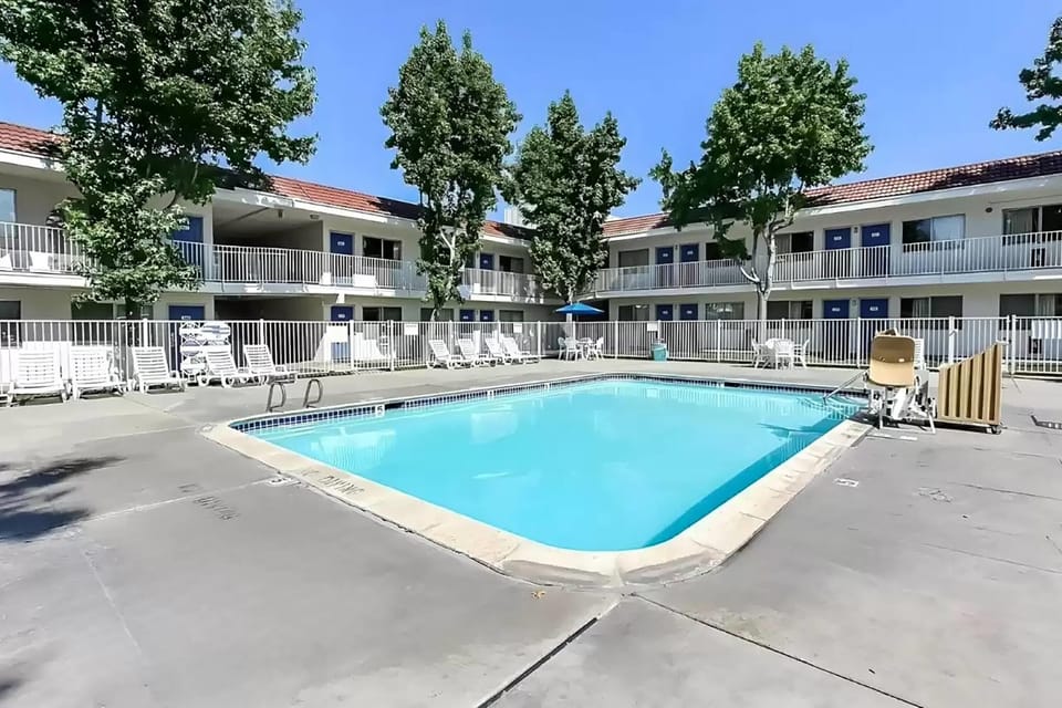 Seasonal outdoor pool