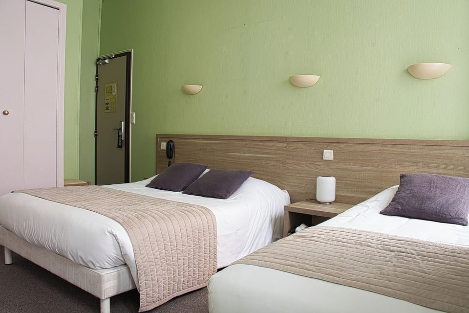 Desk, iron/ironing board, free WiFi, bed sheets