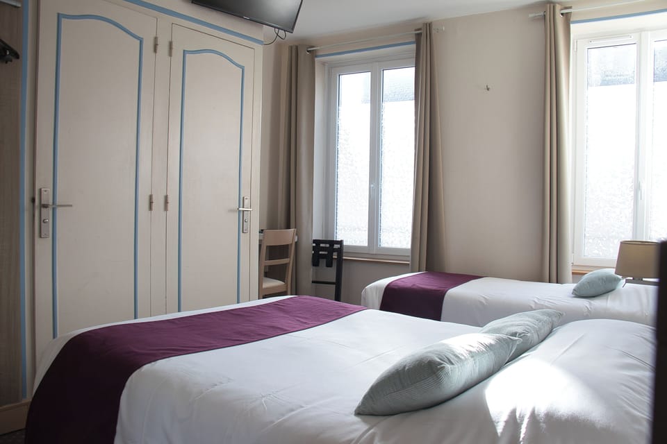 Desk, iron/ironing board, free WiFi, bed sheets