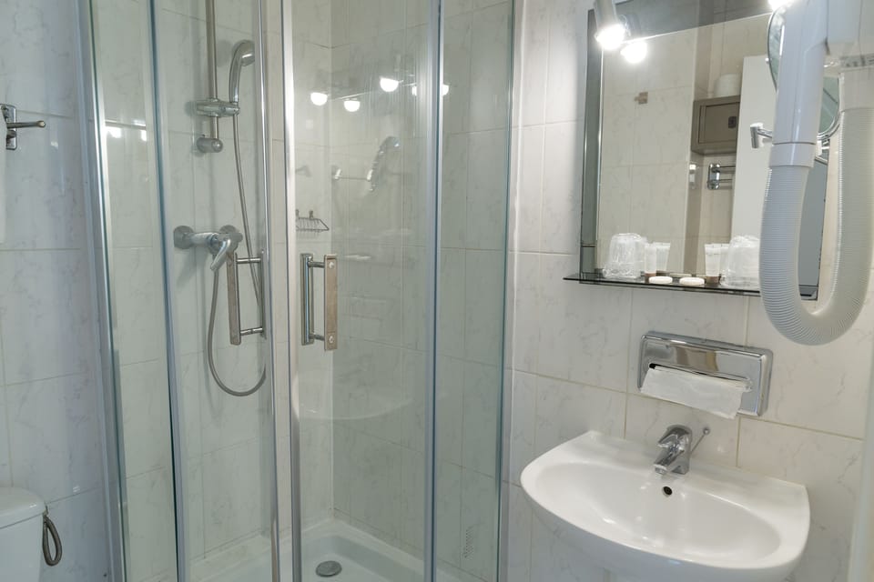 Double Room | Bathroom | Hair dryer, towels