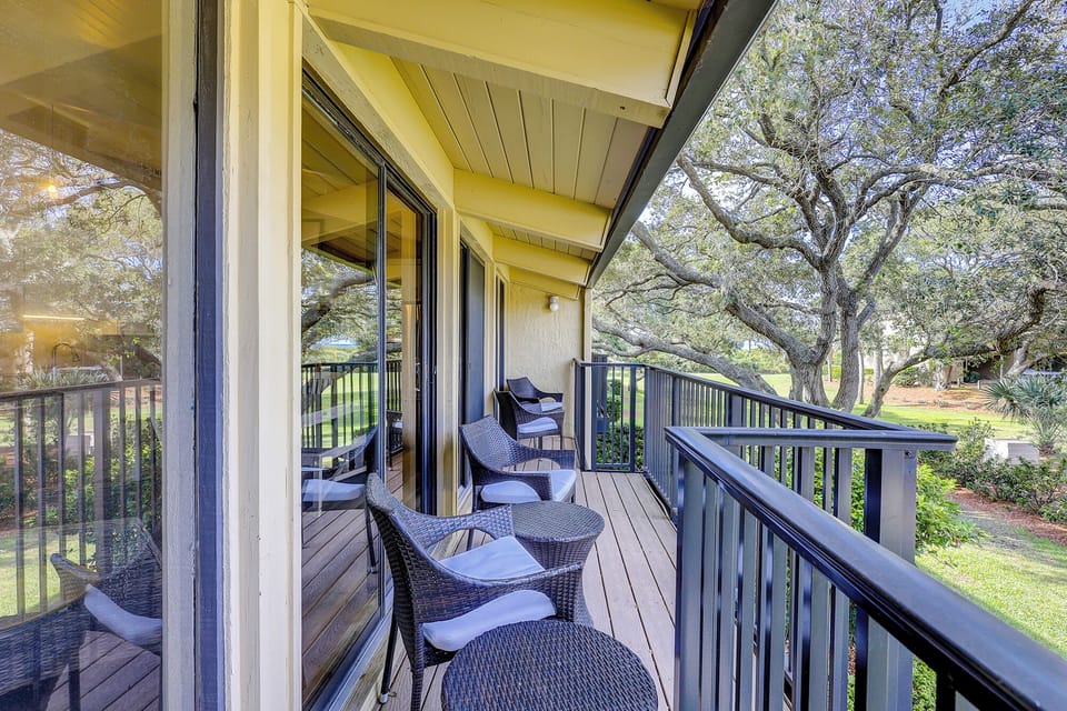 Private balcony
