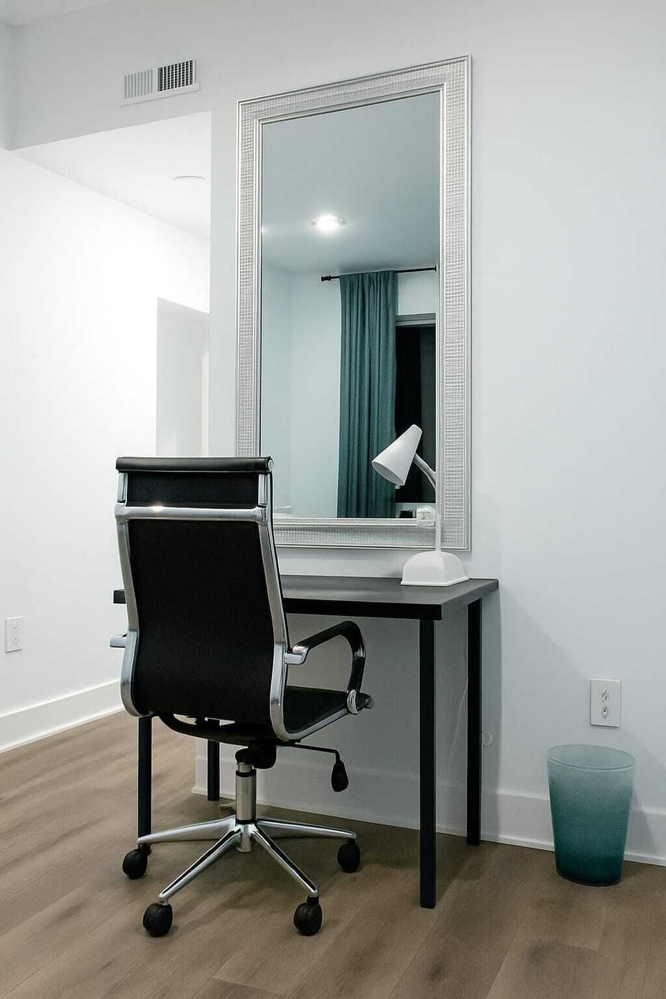 Designed for focus: a minimalist study/work table with maximum function