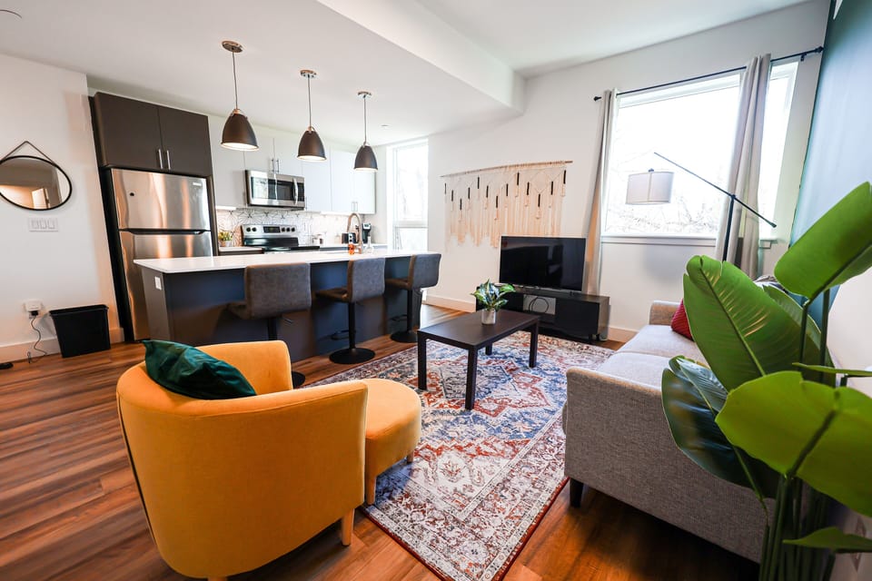 Quality furnishings create an inviting atmosphere.