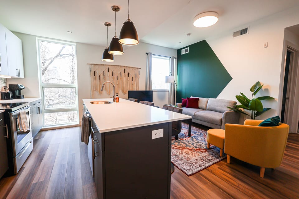 Quality furnishings create an inviting atmosphere.