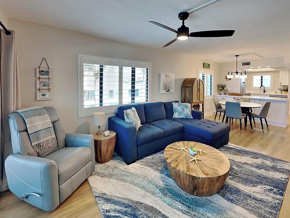 Corner Unit - Open and Inviting Floor Plan + Gulf View
