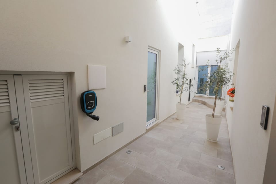 Interior entrance