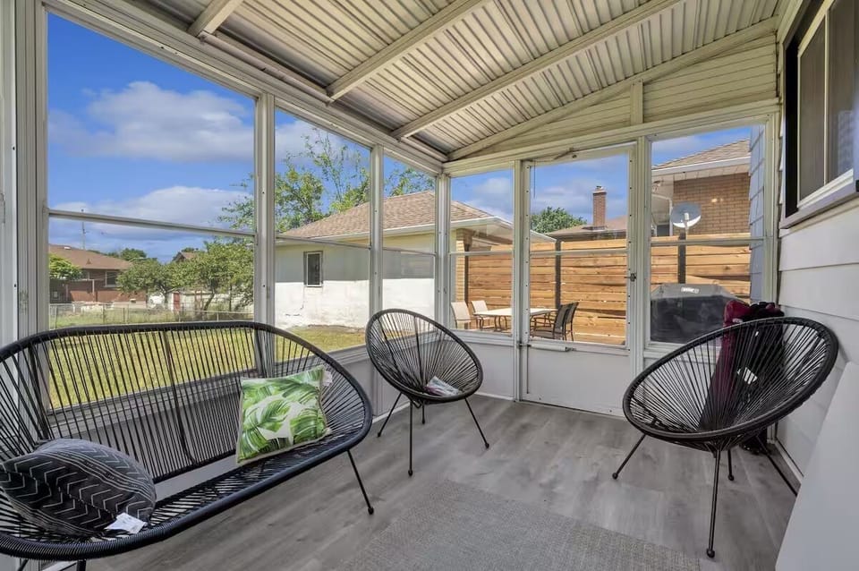 Sunroom patio