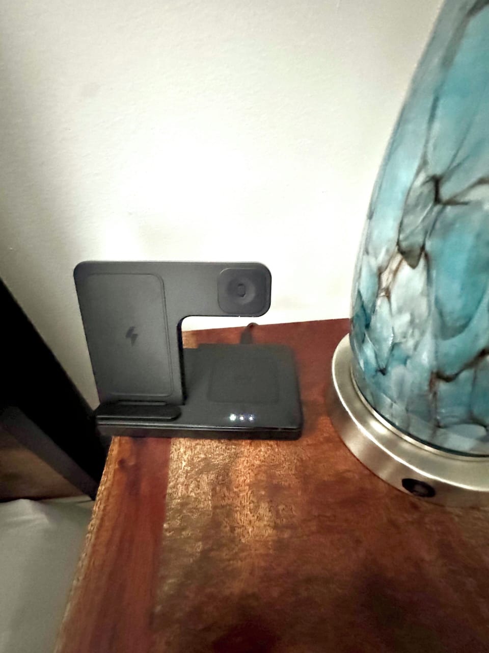 Our bedrooms have a charging station for your phone, watch and AirPods.