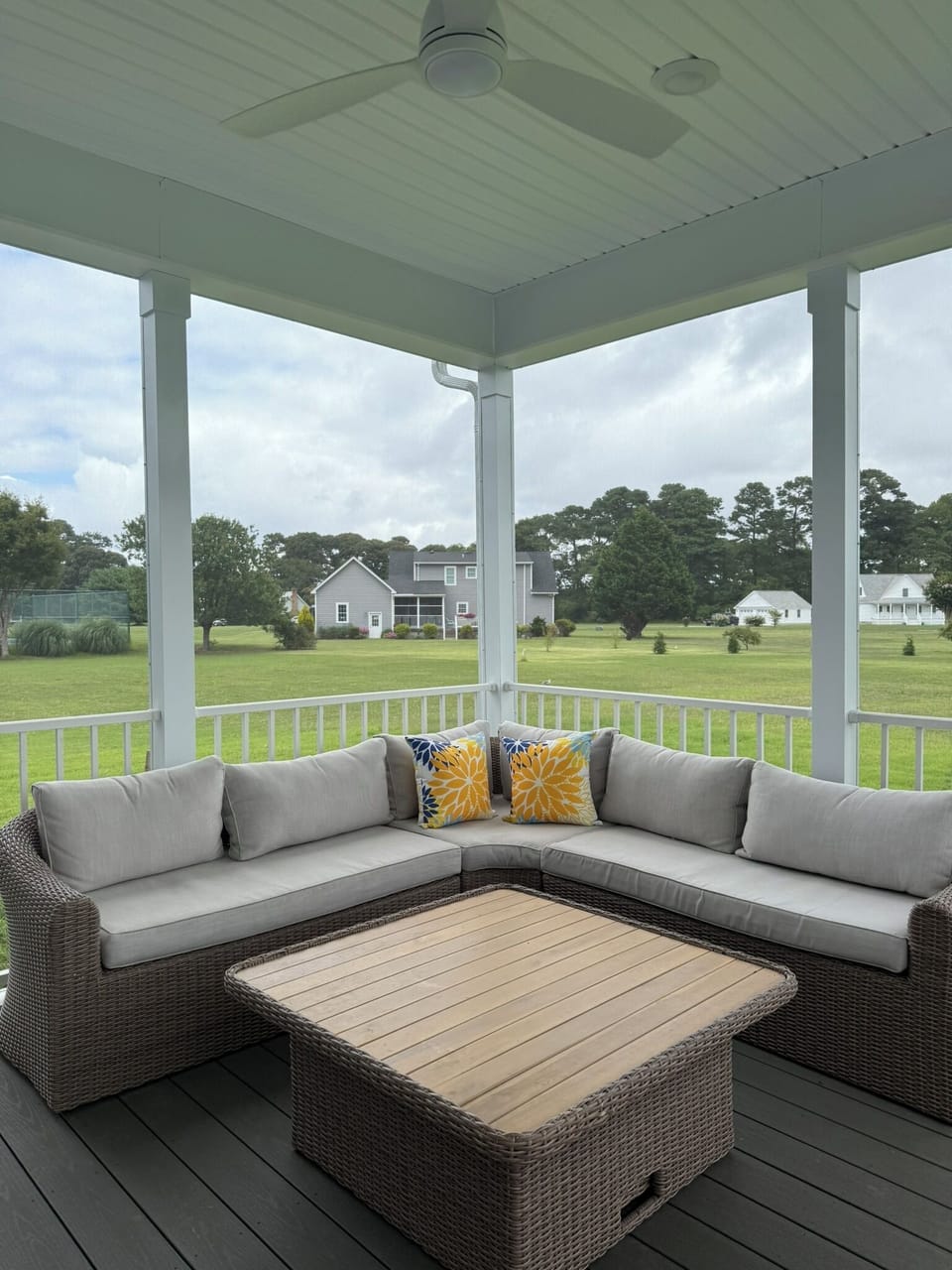 Screened porch