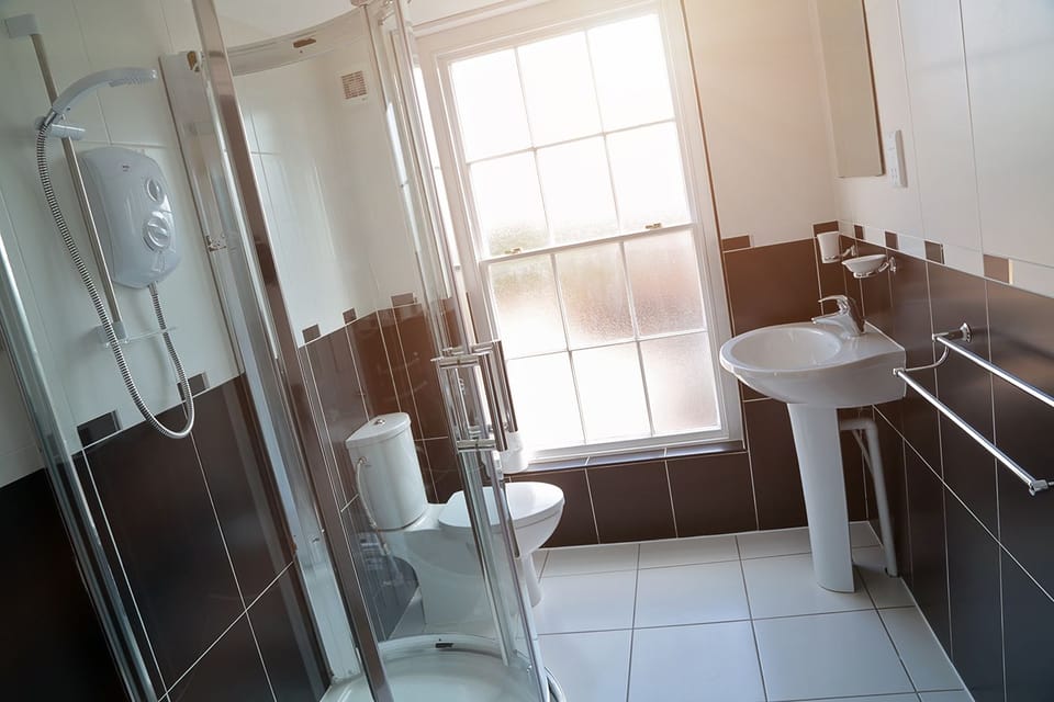 Free toiletries, hair dryer, slippers, towels
