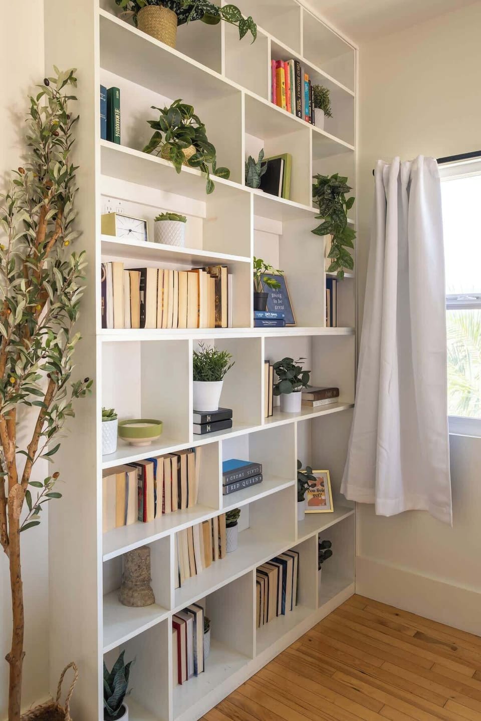 Choose a book from the mini library to read during your stay