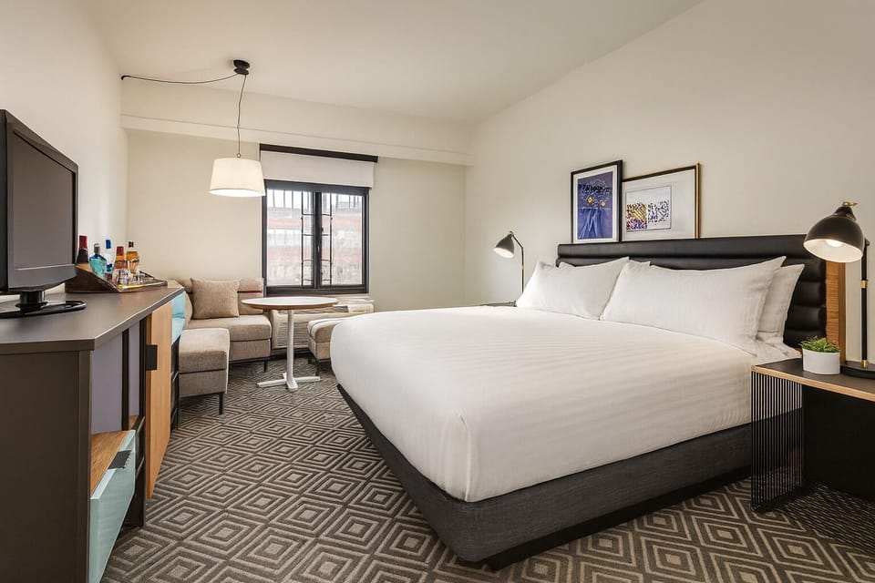 Bedroom. Interior and views may vary based on location and availability.