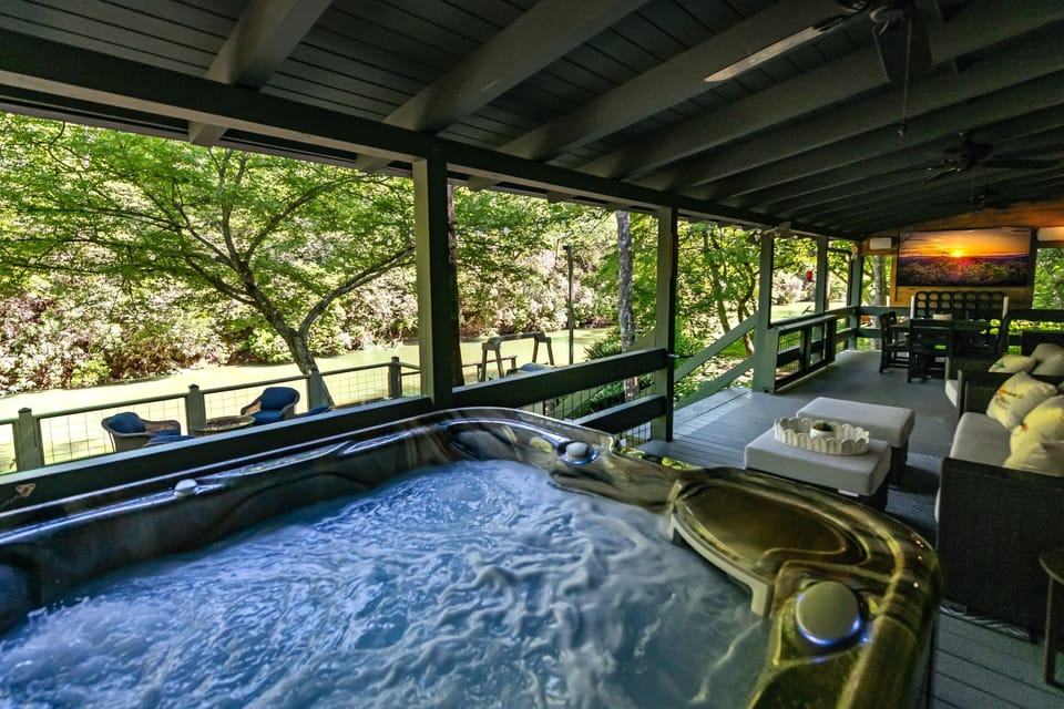 Hot tub Area