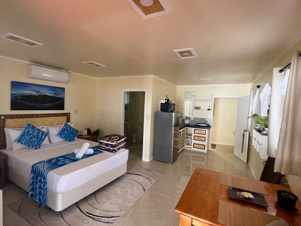 Traditional Studio, Air conditioning, Ocean View | In-room safe, blackout drapes, iron/ironing board (on request)