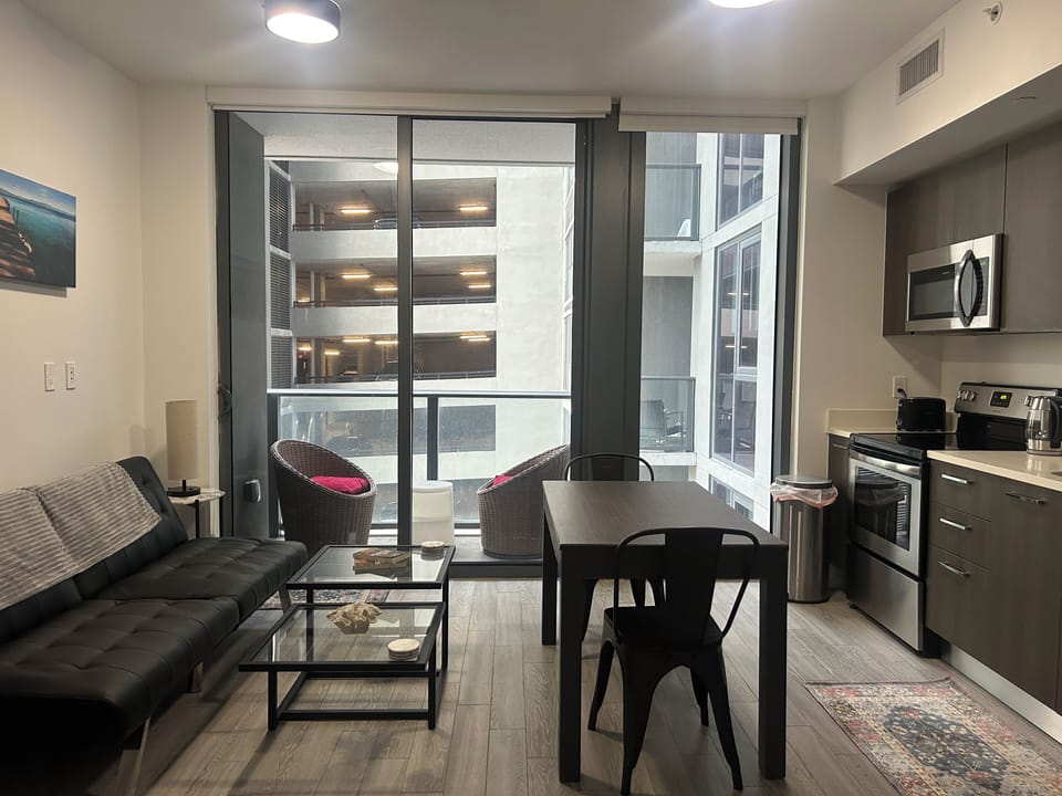 Dining and living room area 