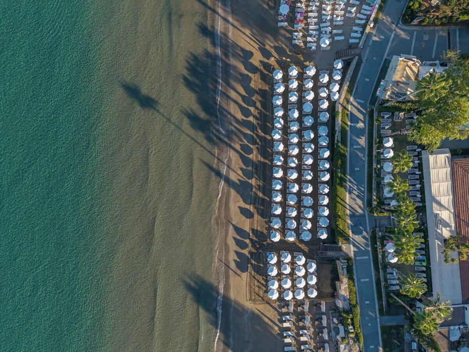 Private beach nearby, sun loungers, beach umbrellas, beach towels