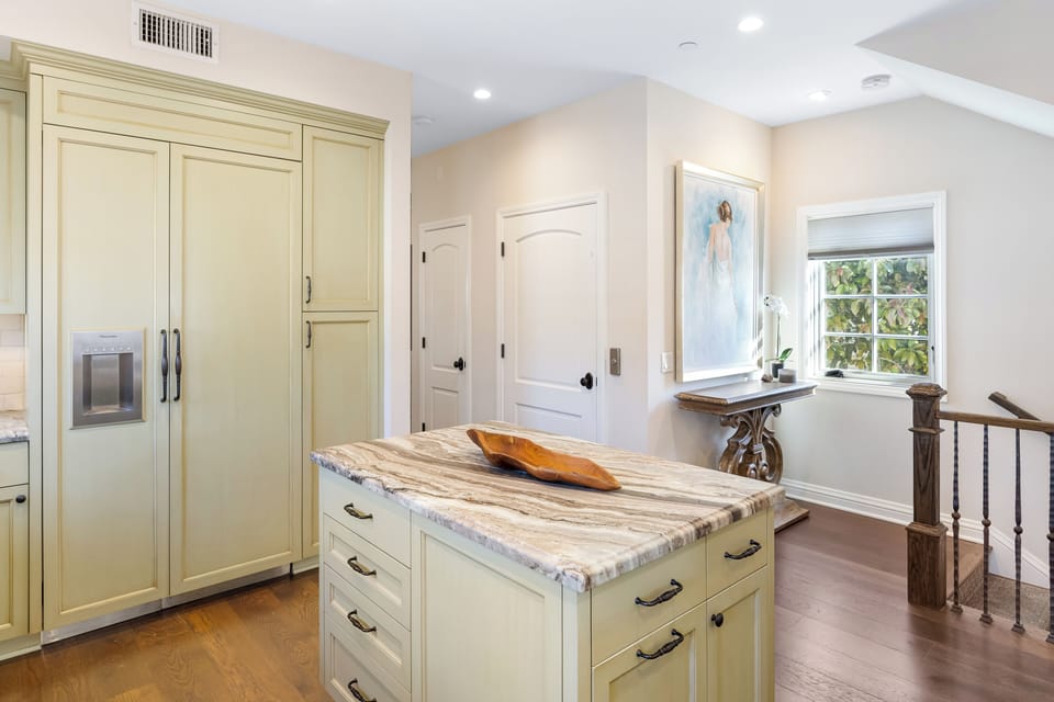 Intimate and light-filled, with curated artwork and coastal vibes.