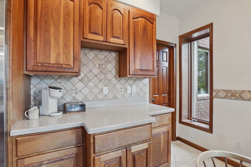Room to spread out and cook together.