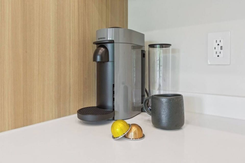 Nespresso Vertuo Coffee Machine with Variety of Pods Provided