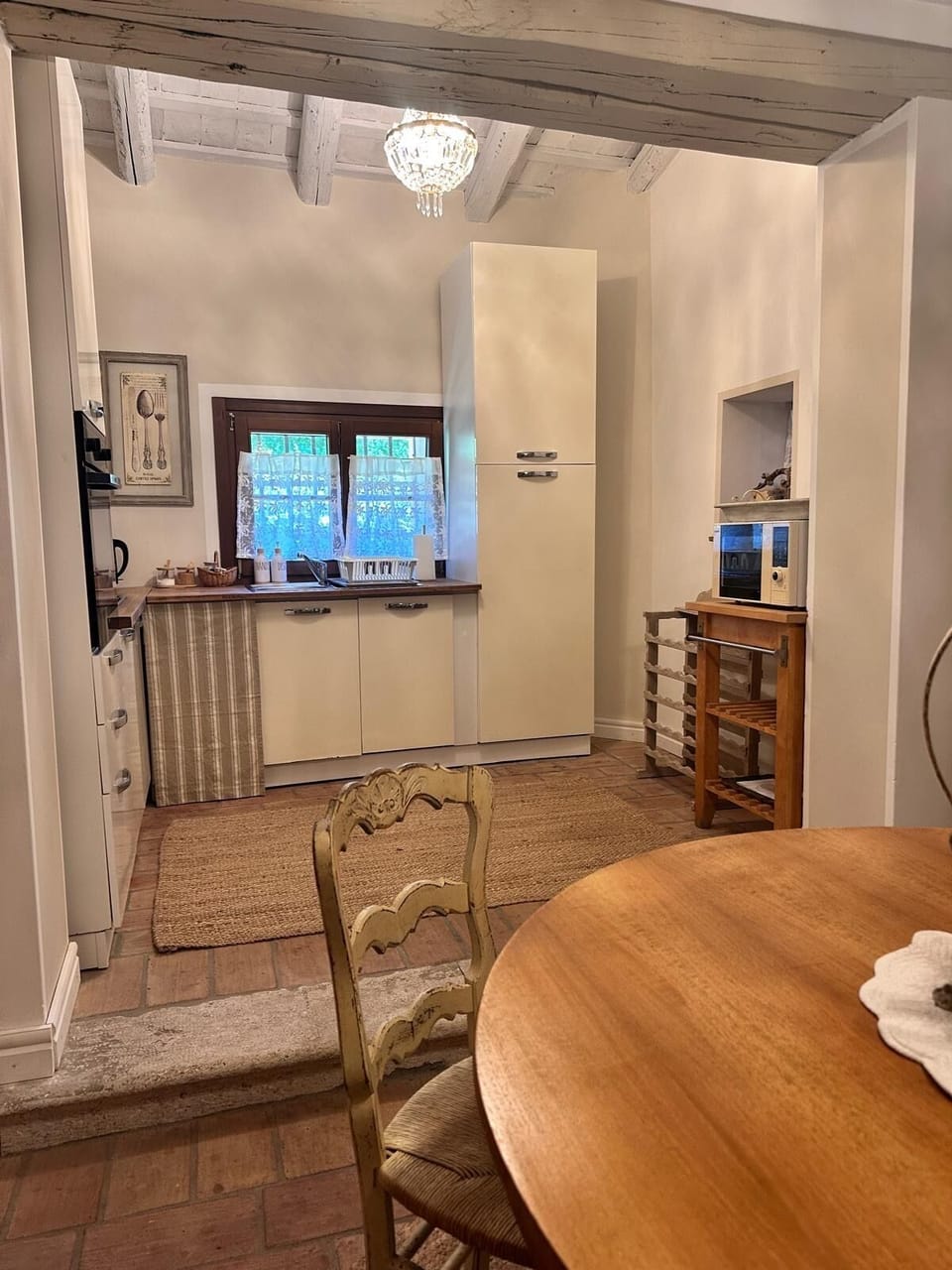 Comfort Apartment, Garden View | Private kitchen | Mini-fridge