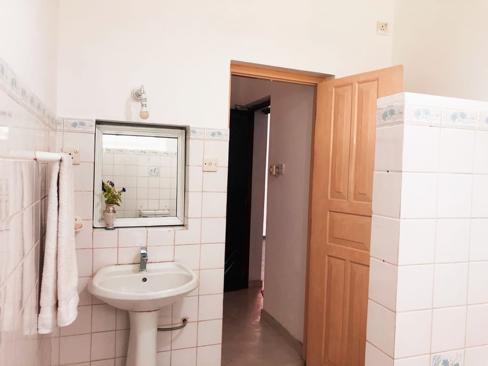 Deluxe Double Room | Bathroom | Shower, free toiletries, towels, soap
