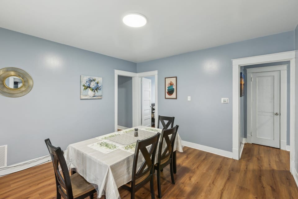 Architecture, Building, Dining Room, Dining Table, Furniture