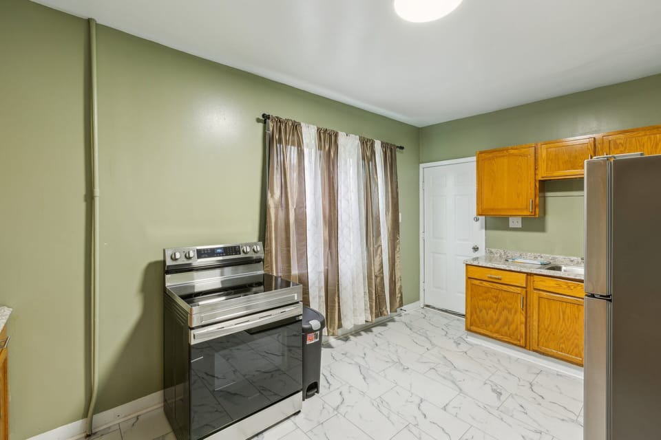 Indoors, Floor, Flooring, Appliance, Refrigerator
