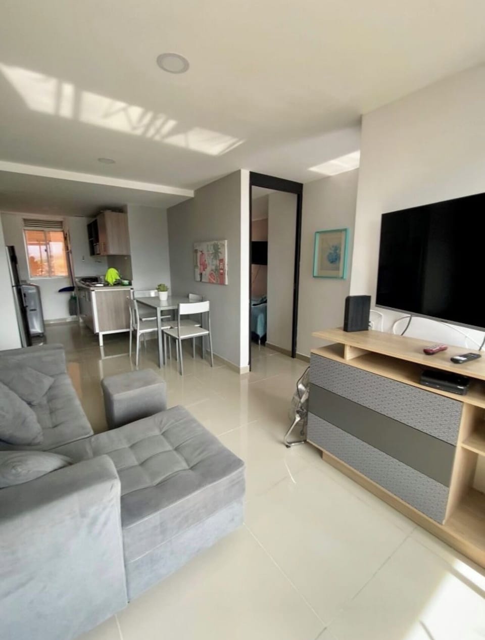 living room space