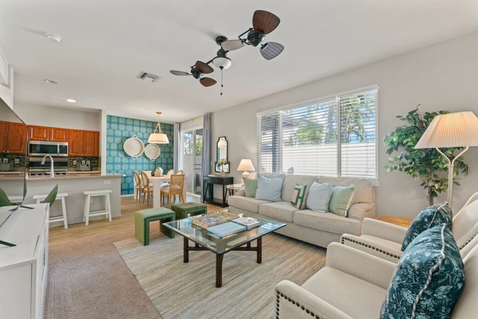 Thoughtfully designed for comfort and connection, this coastal-chic home brings everyone together.