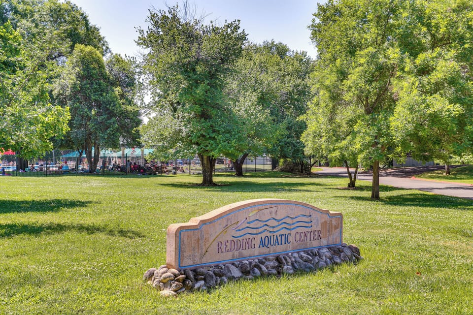 Walk to Redding Aquatic Center