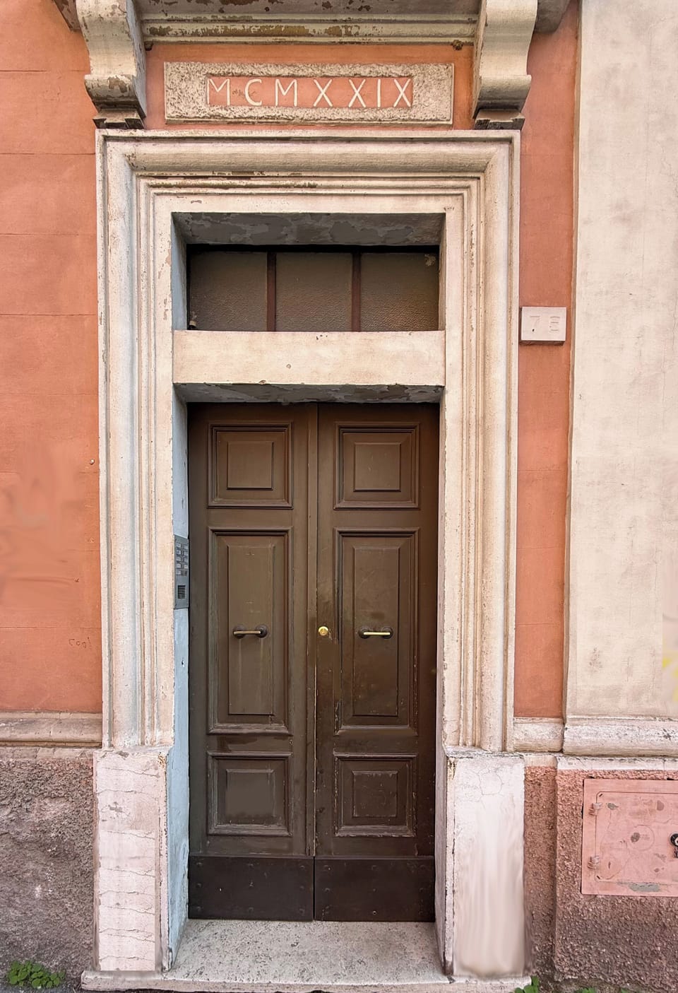 Exterior detail