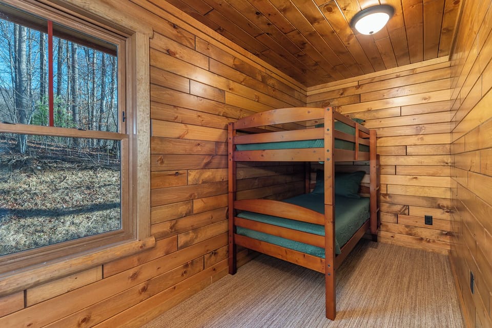 Open Sleeping Loft - Twin Bunk Beds