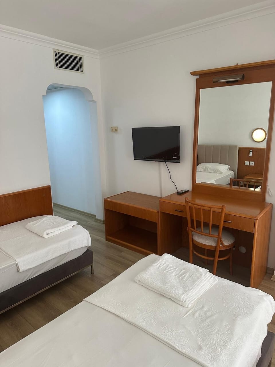 Standard Room, Balcony, Sea View | Free minibar, laptop workspace