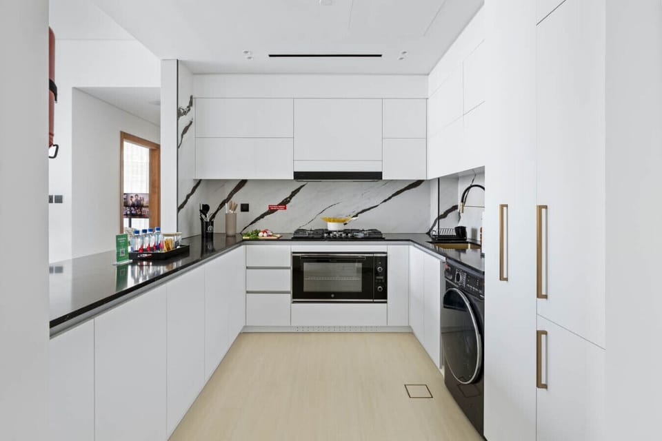 Cook with ease in this open, well-organized kitchen with plenty of room