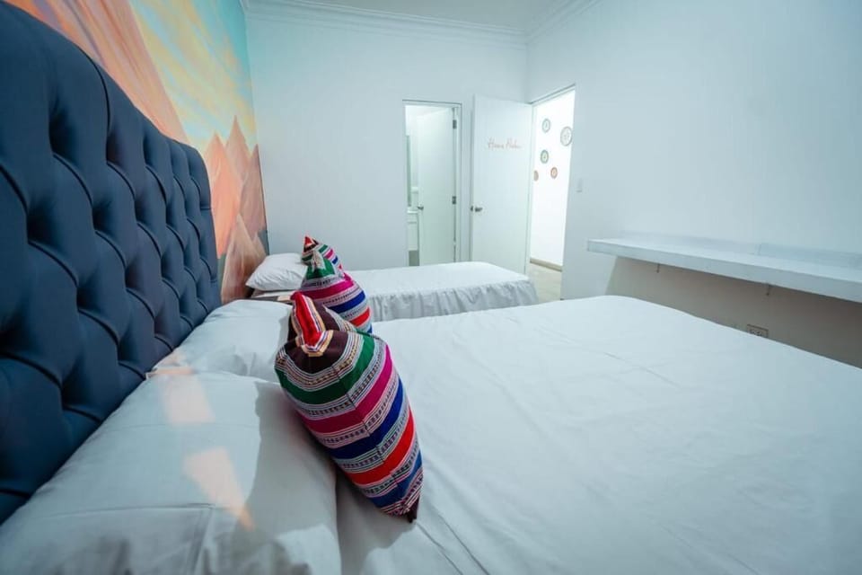 Basic Quadruple Room, Patio | Free WiFi, bed sheets