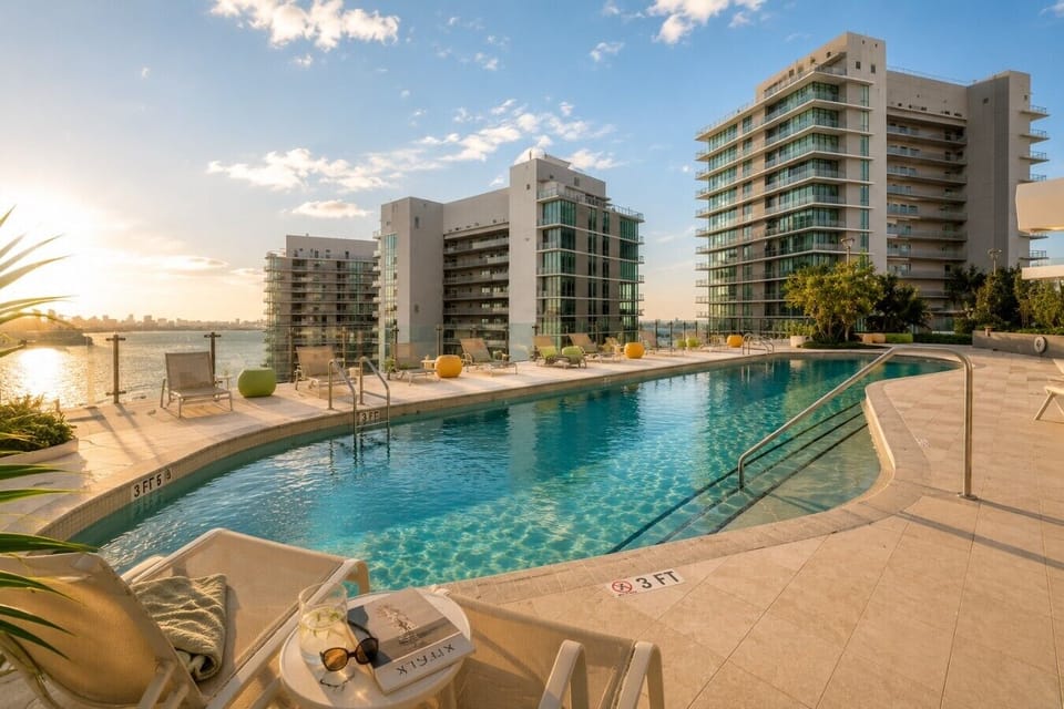 Take a refreshing swim or unwind by the spacious pool deck.