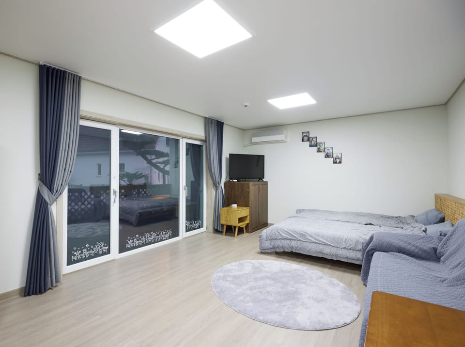 Studio, Balcony, Ocean View | Living area | TV