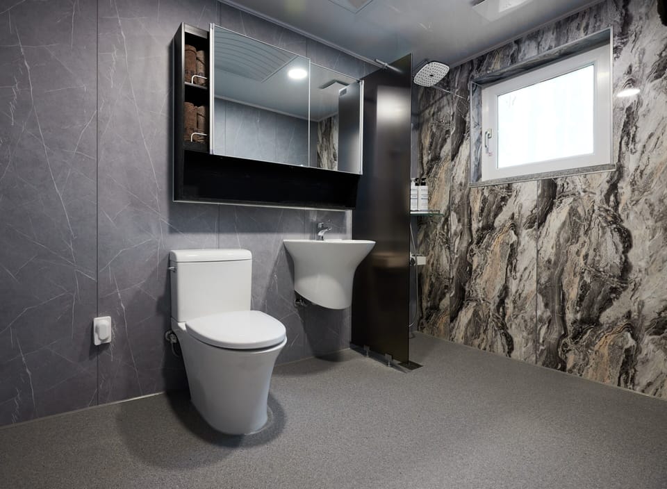 Studio, Balcony, Ocean View | Bathroom | Slippers