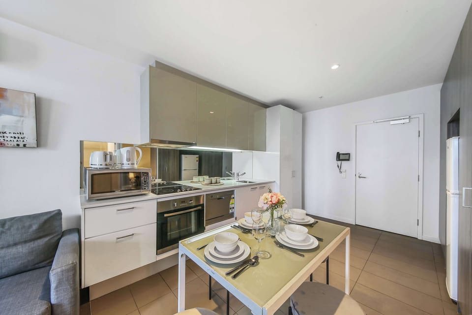 A fully decked kitchen