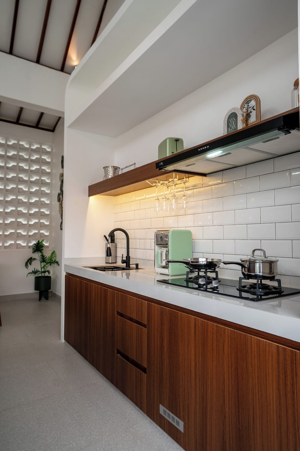 Luxury Villa, 2 Bedrooms, Private Pool | Private kitchen | Fridge, oven, stovetop, electric kettle
